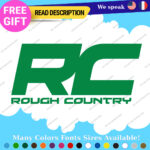 Fits Red Rough Country Decals Stickers Vinyl Suspension Truck Off Road 4x4 Lift - Image 13