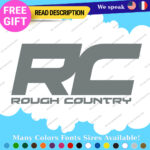 Fits Red Rough Country Decals Stickers Vinyl Suspension Truck Off Road 4x4 Lift - Image 14