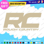 Fits Red Rough Country Decals Stickers Vinyl Suspension Truck Off Road 4x4 Lift - Image 16