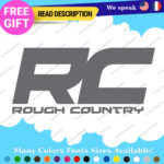 Fits Red Rough Country Decals Stickers Vinyl Suspension Truck Off Road 4x4 Lift - Image 17