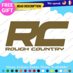 Fits Red Rough Country Decals Stickers Vinyl Suspension Truck Off Road 4x4 Lift - Image 18