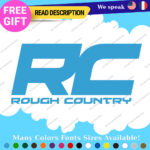 Fits Red Rough Country Decals Stickers Vinyl Suspension Truck Off Road 4x4 Lift - Image 20