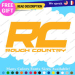 Fits Red Rough Country Decals Stickers Vinyl Suspension Truck Off Road 4x4 Lift - Image 22