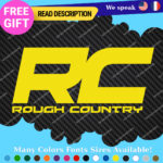 Fits Red Rough Country Decals Stickers Vinyl Suspension Truck Off Road 4x4 Lift - Image 25