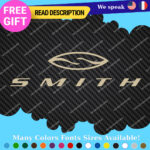 Fit Smith Optic Decals Sticker Vinyl Google Sunglasses Lens Snowboard Ski Helmet - Image 27