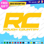 Fits Red Rough Country Decals Stickers Vinyl Suspension Truck Off Road 4x4 Lift - Image 27