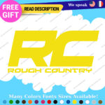 Fits Red Rough Country Decals Stickers Vinyl Suspension Truck Off Road 4x4 Lift - Image 28