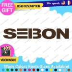 Fits Sebon Carbon  Stickers Decal Vinyl JDM Kit Hood Bumper Spoiler Fender  Door - Image 20