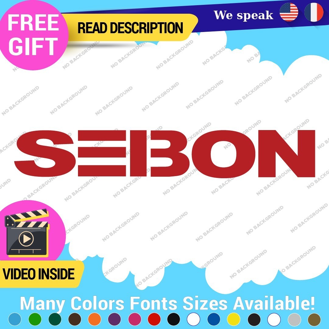 Fits Sebon Carbon Stickers Decal Vinyl JDM Kit Hood Bumper Spoiler Fender Door 297556758763 Fits Sebon Carbon Stickers Decal Vinyl JDM Kit Hood Bumper Spoiler Fender Door - Image 1