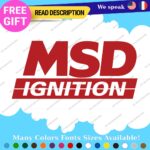 Fits MDS Ignition Decals Stickers Vinyl Control Digital Coil Blaster Spark Carb