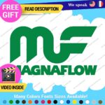 Fits Magnaflow Performance Exhaust Decals Stickers Vinyl JDM Race Muffler Pipe - Image 13