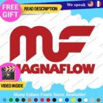 Fits Magnaflow Performance Exhaust Decals Stickers Vinyl JDM Race Muffler Pipe