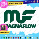 Fits Magnaflow Performance Exhaust Decals Stickers Vinyl JDM Race Muffler Pipe - Image 21