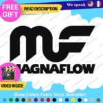 Fits Magnaflow Performance Exhaust Decals Stickers Vinyl JDM Race Muffler Pipe - Image 24