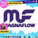 Fits Magnaflow Performance Exhaust Decals Stickers Vinyl JDM Race Muffler Pipe - Image 6