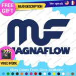 Fits Magnaflow Performance Exhaust Decals Stickers Vinyl JDM Race Muffler Pipe - Image 7