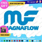 Fits Magnaflow Performance Exhaust Decals Stickers Vinyl JDM Race Muffler Pipe - Image 9