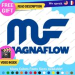 Fits Magnaflow Performance Exhaust Decals Stickers Vinyl JDM Race Muffler Pipe - Image 10