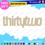 Fits Thirthy two Decals Sticker Vinyl Boots Snowboard Socks Ski Pants Hat Winter - Image 21