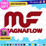 Fits Magnaflow Performance Exhaust Decals Stickers Vinyl JDM Race Muffler Pipe - Image 27
