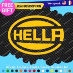 Fits Hella Decals Stickers Vinyl Headlight Foglight Light Cover  Fog Head Tuning - Image 4