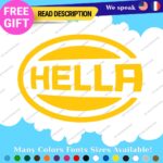Fits Hella Decals Stickers Vinyl Headlight Foglight Light Cover  Fog Head Tuning - Image 5