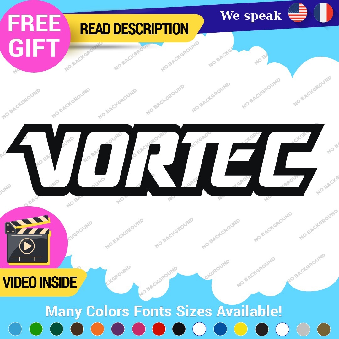 Fits Vortec Decals Stickers Vinyl Sports Cars Racing Hood Truck Supercharger 297353878883 Fits Vortec Decals Stickers Vinyl Sports Cars Racing Hood Truck supercharger - Image 1