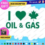 Love Oil Gas Canadian Stickers Decals Vinyl Diesel Fuel Gas Truck Fuel Jet - Image 16