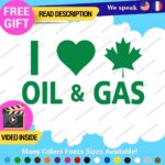 Love Oil Gas Canadian Stickers Decals Vinyl Diesel Fuel Gas Truck Fuel Jet - Image 18