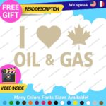 Love Oil Gas Canadian Stickers Decals Vinyl Diesel Fuel Gas Truck Fuel Jet - Image 21