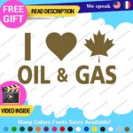 Love Oil Gas Canadian Stickers Decals Vinyl Diesel Fuel Gas Truck Fuel Jet - Image 23
