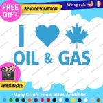 Love Oil Gas Canadian Stickers Decals Vinyl Diesel Fuel Gas Truck Fuel Jet - Image 25