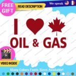 Love Oil Gas Canadian Stickers Decals Vinyl Diesel Fuel Gas Truck Fuel Jet - Image 7