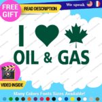 Love Oil Gas Canadian Stickers Decals Vinyl Diesel Fuel Gas Truck Fuel Jet - Image 27