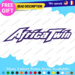Fit Africa Twin Decal Sticker Vinyl Honda CFR 1000 Adventure Motorcycle 1100 Kit