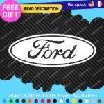 Fits Ford Decal Sticker Vinyl Vintage Mustang Car Oval Emblem Truck Build Escort - Image 4
