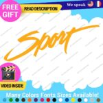 Sport 4X4 Off Road 2 All Wheel Drive Decals Stickers Vinyl Truck Bedside Chevy - Image 27