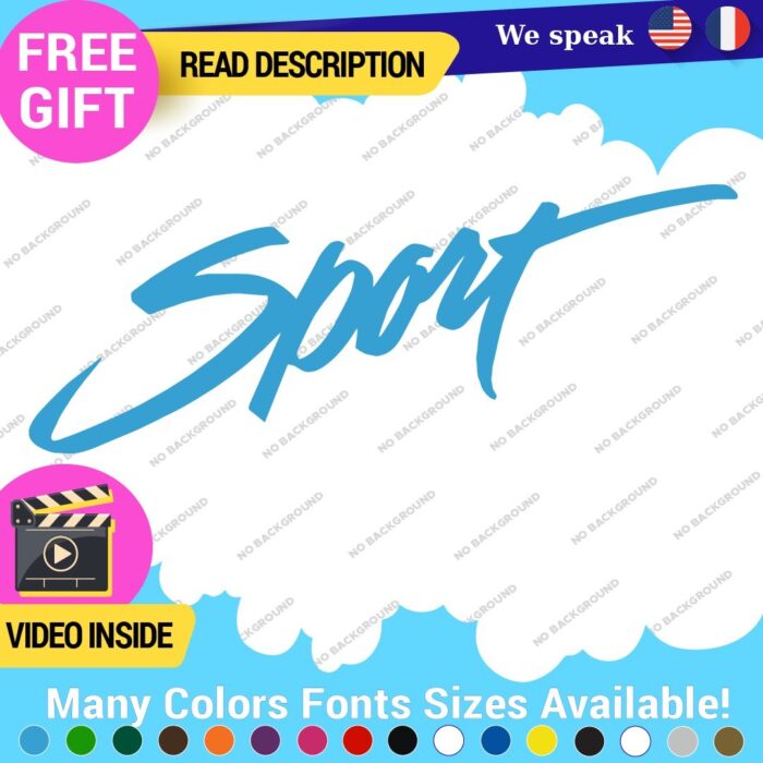 Sport 4X4 Off Road 2 All Wheel Drive Decals Stickers Vinyl Truck Bedside Chevy - Image 25