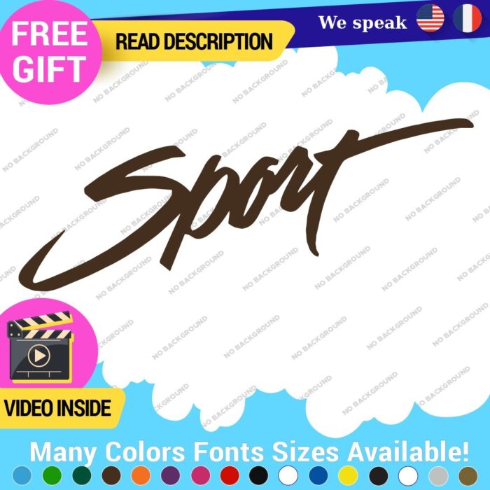 Sport 4X4 Off Road 2 All Wheel Drive Decals Stickers Vinyl Truck Bedside Chevy - Image 20