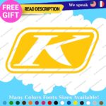Fits Klim Decals Stickers Vinyl Snowmobile Clothing Gear  Motorcycle  Lifestyle - Image 4
