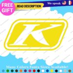 Fits Klim Decals Stickers Vinyl Snowmobile Clothing Gear  Motorcycle  Lifestyle - Image 5