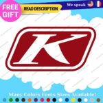 Fits Klim Decals Stickers Vinyl Snowmobile Clothing Gear  Motorcycle  Lifestyle - Image 6