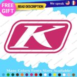 Fits Klim Decals Stickers Vinyl Snowmobile Clothing Gear  Motorcycle  Lifestyle - Image 9