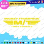 Fits MICKEY THOMPSON Decals Stickers Vinyl Tires Wheels Baja Boss Classic Rims - Image 13