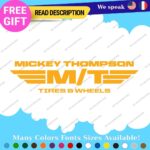 Fits MICKEY THOMPSON Decals Stickers Vinyl Tires Wheels Baja Boss Classic Rims - Image 7