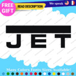 Fits Jet Power Tools Stickers Decal Vinyl Carburetor Holley Tuning Kit Set Type