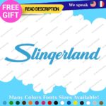 Fits Slingerland Drums Decals Band Stickers Drum Bass Replacement Vinyl Die Cut - Image 25