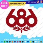 Fits 686 snowboard Decals Stickers Vinyl Pant Jacket Hoodie Ski Apparel 2 - Image 7