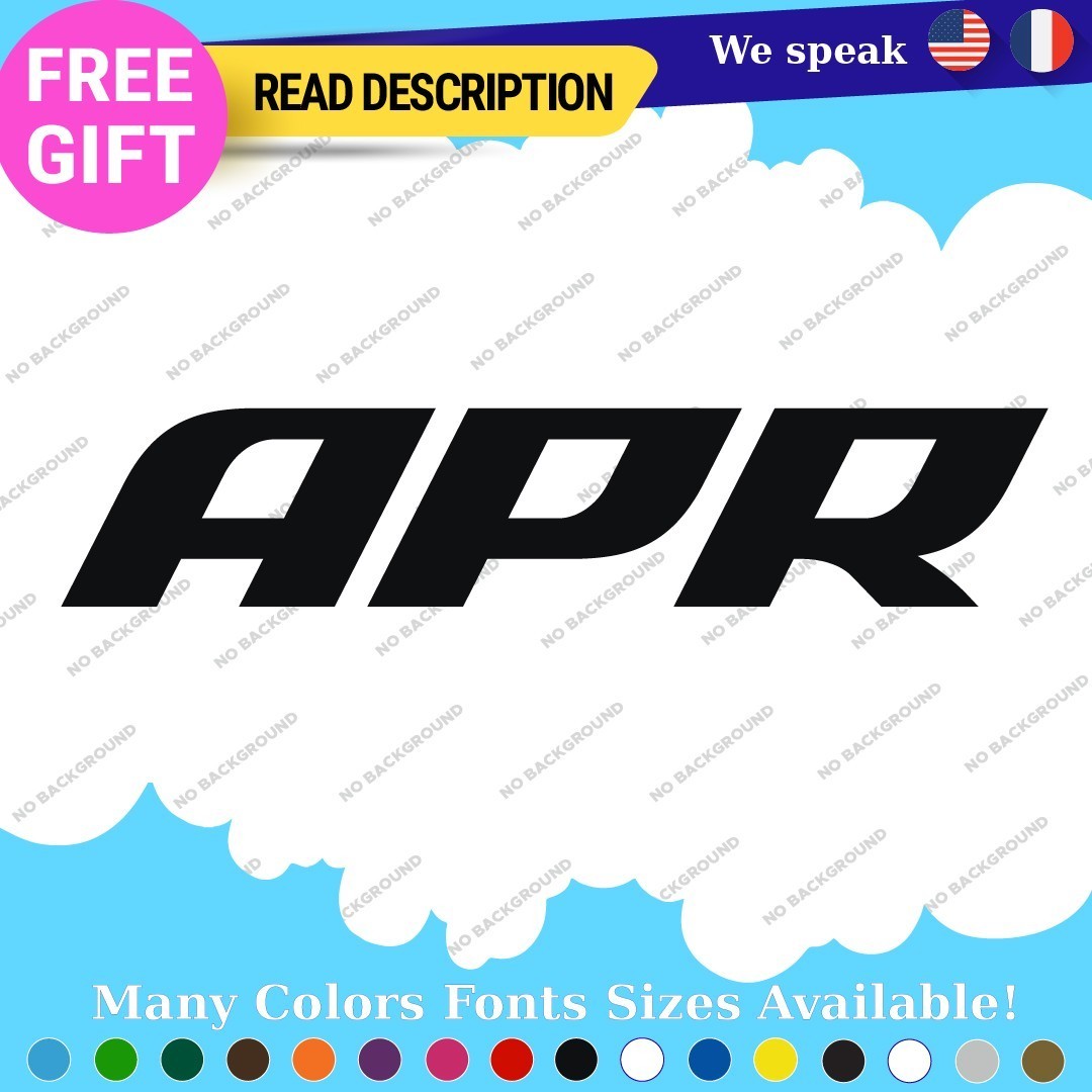 Fits APR Performance Decals Stickers Vinyl Stage III Tuning JDM Motorsport ABS - Image 11