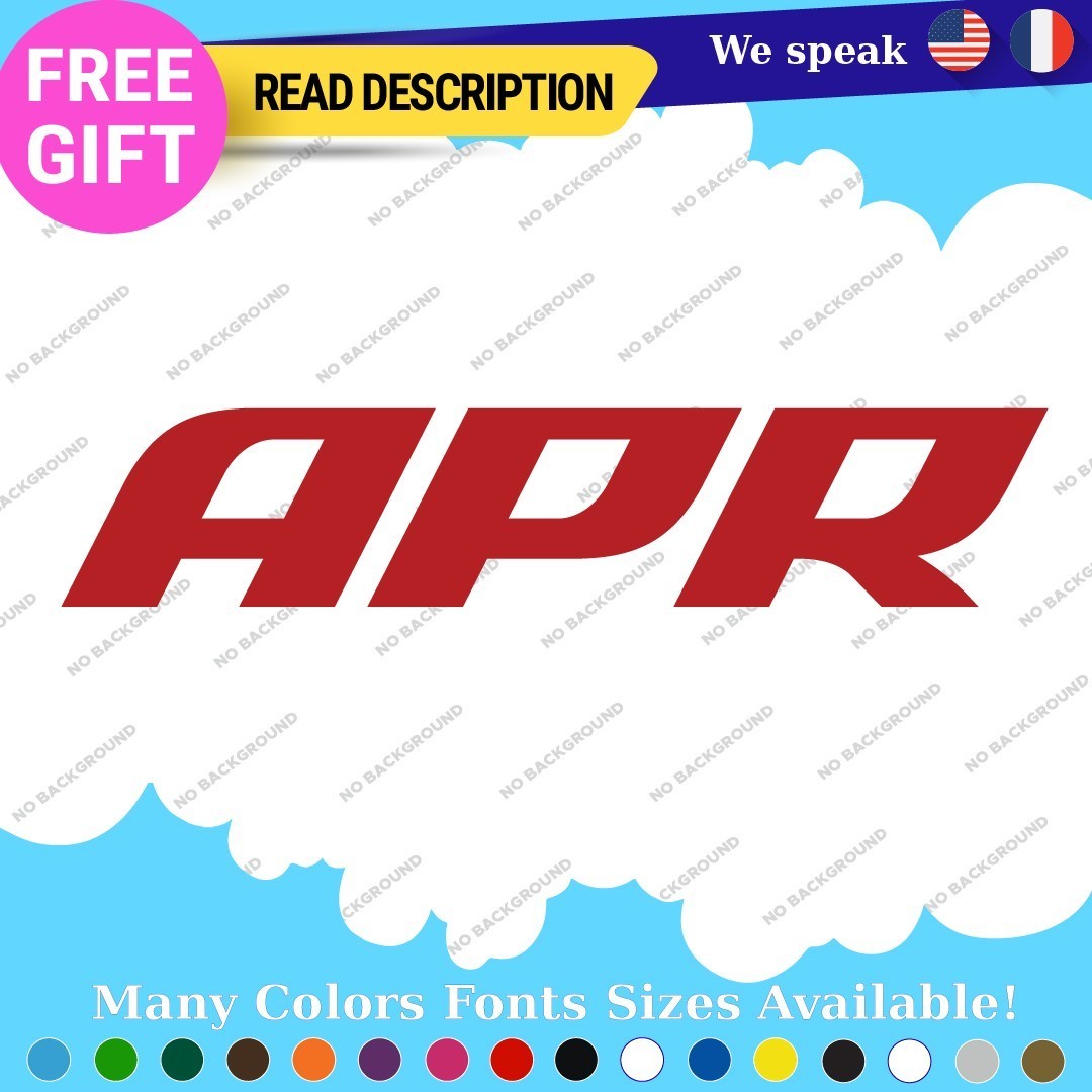 Fits APR Performance Decals Stickers Vinyl Stage III Tuning JDM Motorsport ABS - Image 17